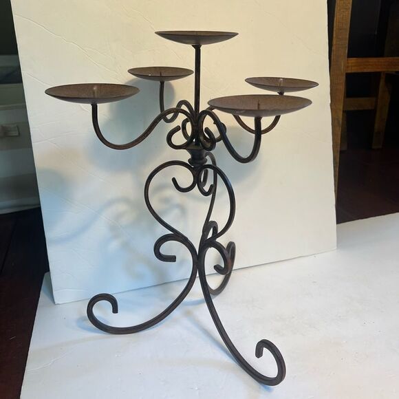 Metal  Candle Holder - Picture 2 of 8